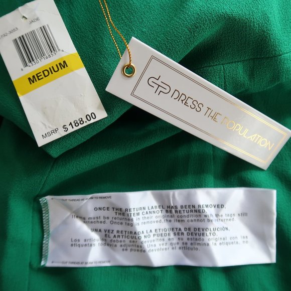 SOLD | Dress The Population Eve Midi Sheath Dress - Picture 8 of 10